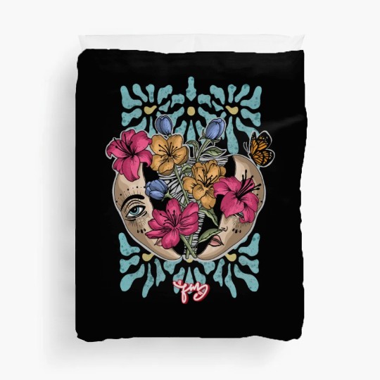 flower girl Duvet Covers