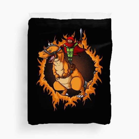 The Assassin With Tyrannosaurus Rex Duvet Covers