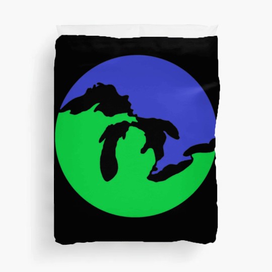 Great Lakes Weather Merch! Duvet Covers