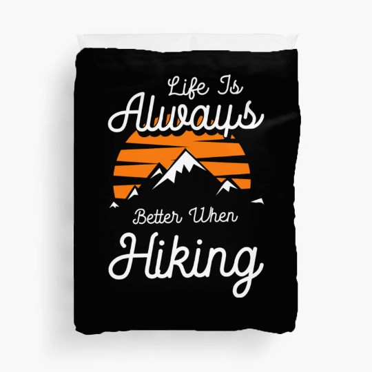 Climbing Climber Trekking Adventure Duvet Covers