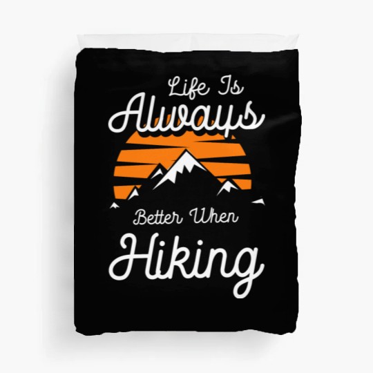 Climbing Climber Trekking Adventure Duvet Covers