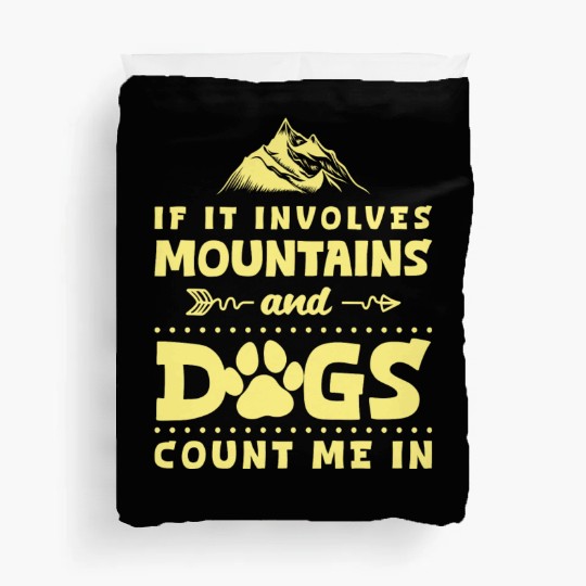 Mountaineering Rocks Trekking Mountain Sports Duvet Covers
