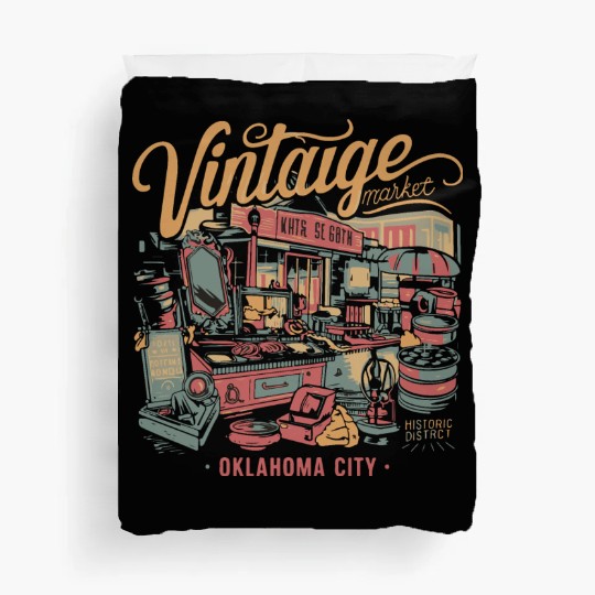 Vintage Market Days of Oklahoma City 2024 Duvet Covers