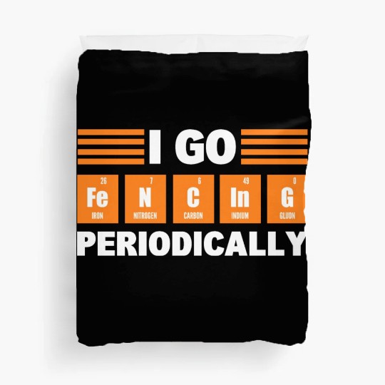 Fencing Sport Swordsman Duvet Covers