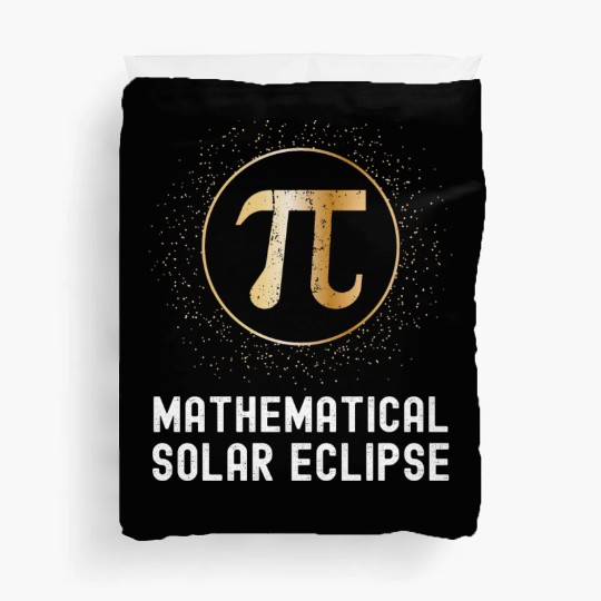 Solar Eclipse Teacher 2024 for Math Teachers Duvet Covers
