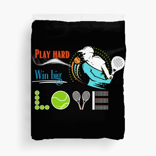 Sports design based tennis lover Duvet Covers