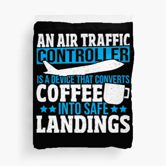 Air Traffic Aviation Runway Air Traffic Duvet Covers