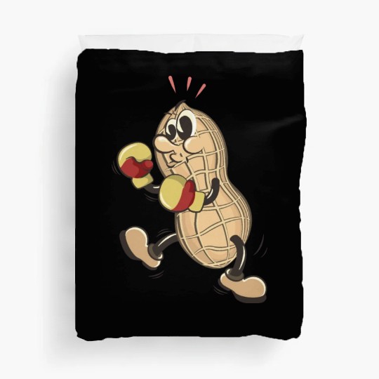 peanuts boxing fighter Duvet Covers