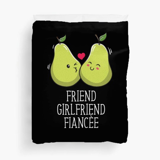 Friend Girlfriend Fiancee Wife Fiance Wedding Duvet Covers