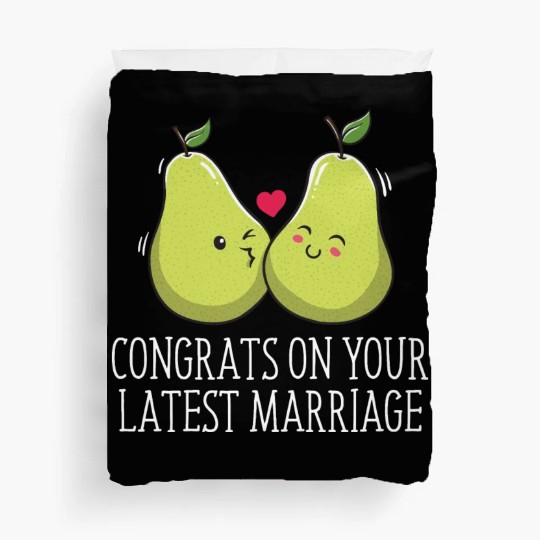 Congrats On Your Latest Marriage Wedding Sarcastic Duvet Covers
