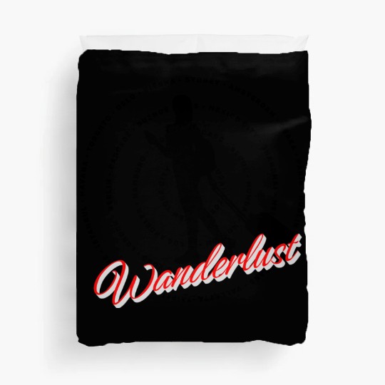 Wanderlust Solo Travel Duvet Covers