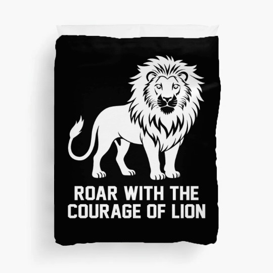 Alpha Roar Nature Lover Animal King Lion 2 Duvet Covers