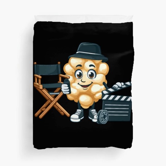 Popcorn Movie Fan Cinema Duvet Covers