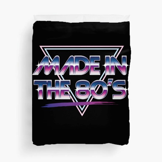 made in the 80s Duvet Covers
