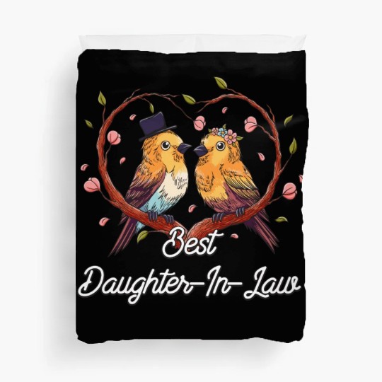 Best Daughter In Law Bride Funny Future Wife Humor Duvet Covers
