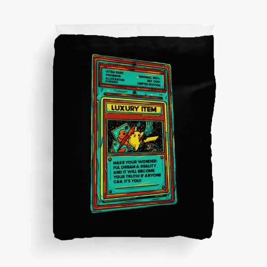 Poke Item Card Duvet Covers