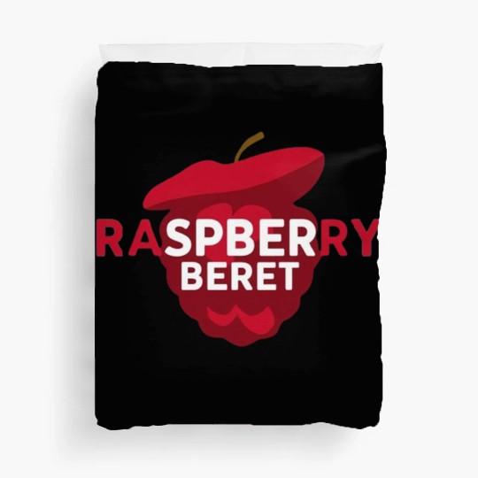 Cute Raspberry Beret Duvet Covers