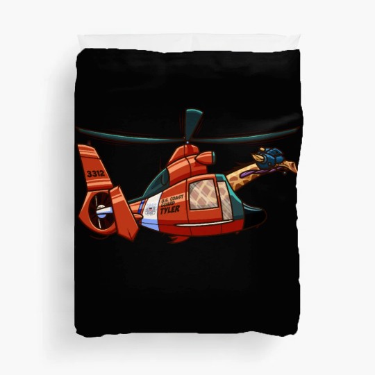 US Coast Guard Giraffe Tyler Duvet Covers
