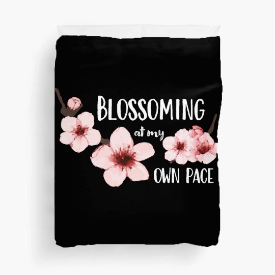 Spring floral Duvet Covers Elegant Cherry Blossom Design