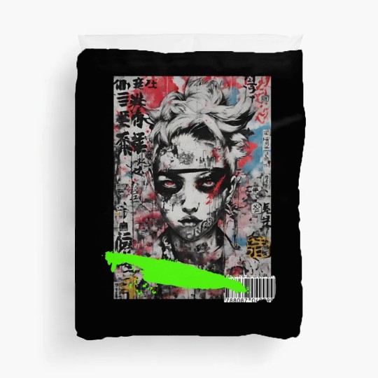 Tokyo Urban Canvas Duvet Covers