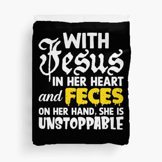 Cringe Jesus Meme Oddly Specific Stupid Funny Duvet Covers