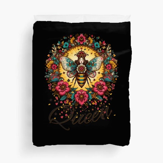 Queen Bee Jewelry Jewels Cute Beekeeping Beekeeper Duvet Covers