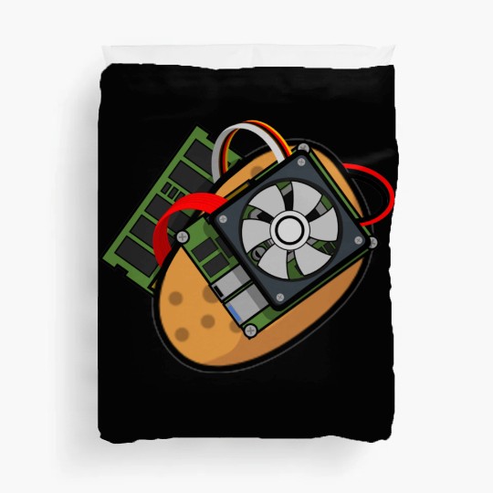 Potato Sticker Duvet Covers