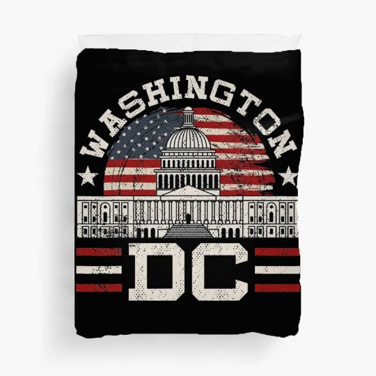 Love Washington DC USA Gift Design Idea Duvet Covers