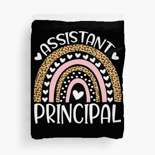 Assistant Principal Back To School First Day Duvet Covers