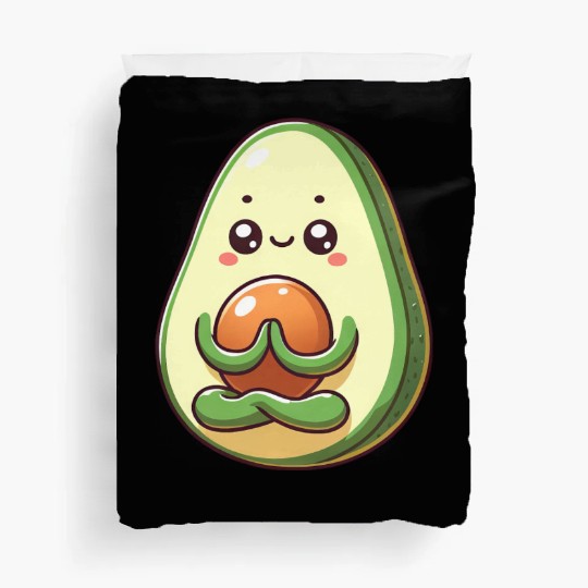 Avocado Meditation Zen Levitation Duvet Covers