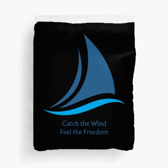 Catch the Wind: Feel the Freedom Duvet Covers