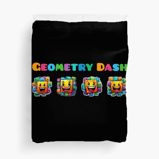 Geometry dash Duvet Covers