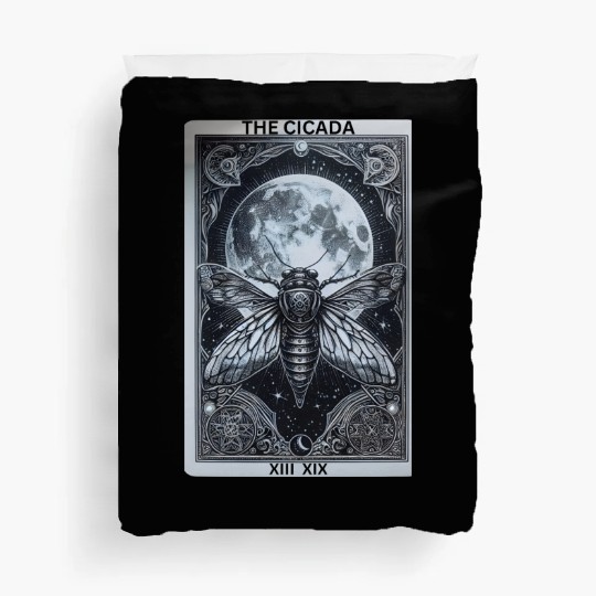 Cicadageddon Invasion Tour 2024 Funny Cicada Event Duvet Covers