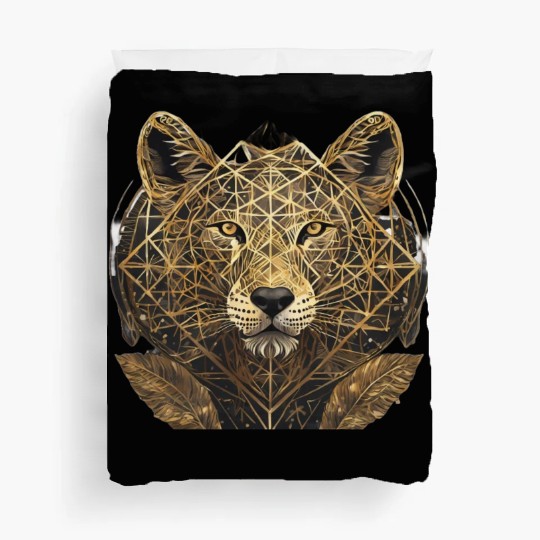 Lion face Duvet Covers