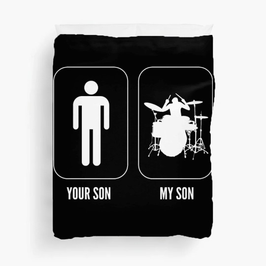 Your Son My Son Drum Player Duvet Covers