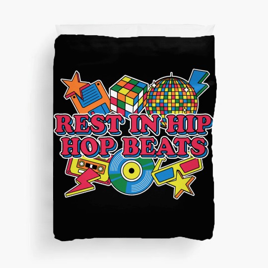 Rest Hip Hop Beats 1990 Music Songs Musical Instru Duvet Covers