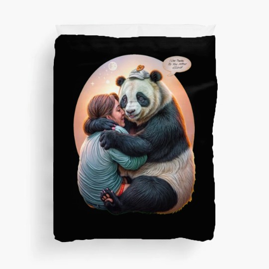 Panda Embrace Duvet Covers