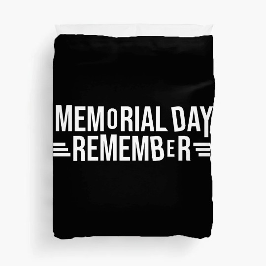 Memorial Day Commemorative Design Duvet Covers