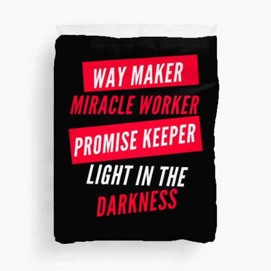 Way Maker Duvet Covers
