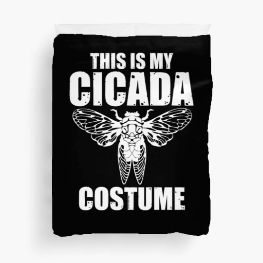 This Is My Cicada Costume, Funny Cicada Invasion Duvet Covers