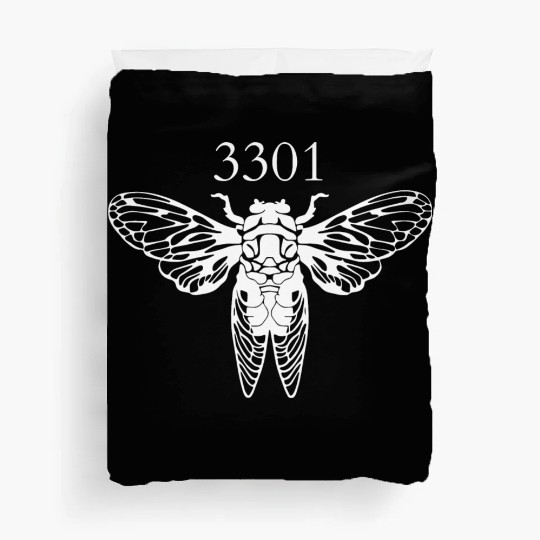 Cicada invasion 2021 Brood X Cicada 2024Chicago Duvet Covers