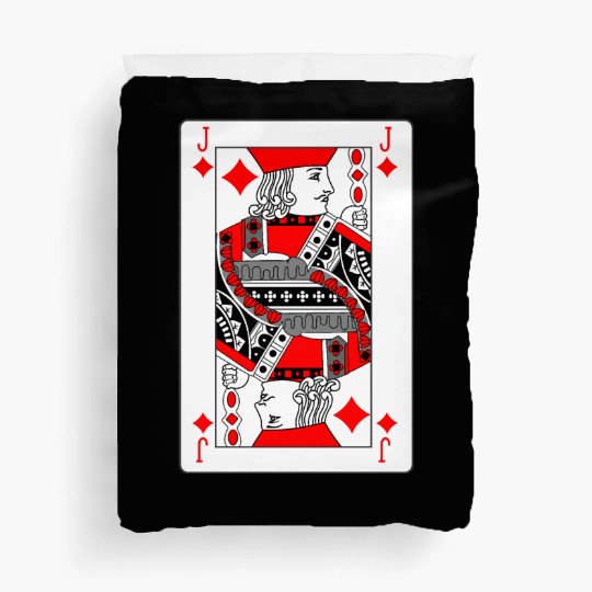 jack Playing card Duvet Covers