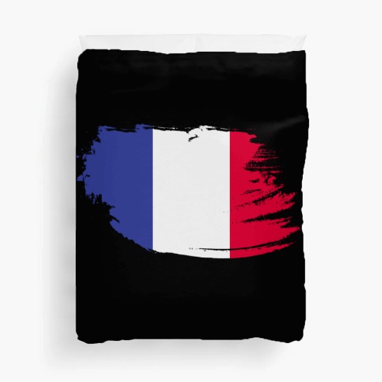 Flag of France, French national flag Duvet Covers