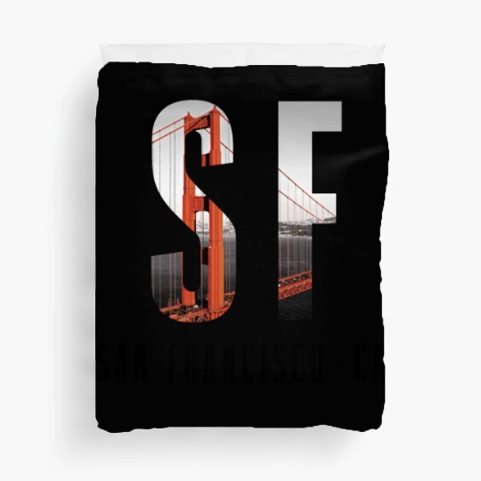 San Francisco CA Duvet Covers
