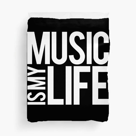 Music Is My Life Party Club Concert Sound Love Duvet Covers