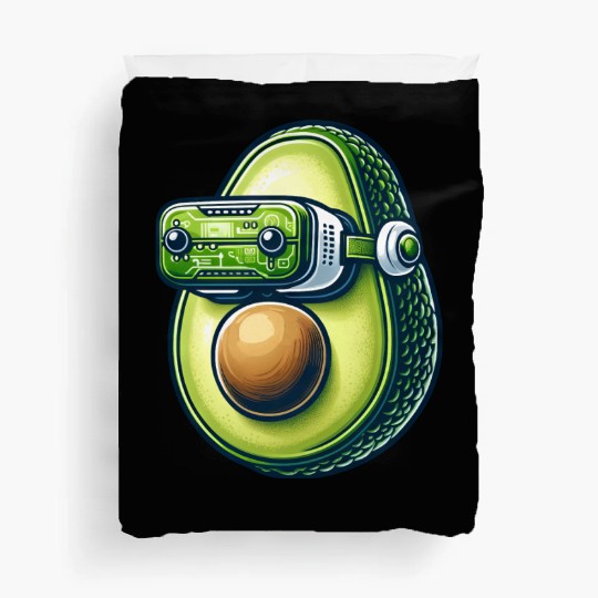 Avocado VR Gamer Virtual Reality Duvet Covers
