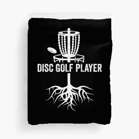 Disc Golf Player Disc Golf Basket Disc Golfer Duvet Covers