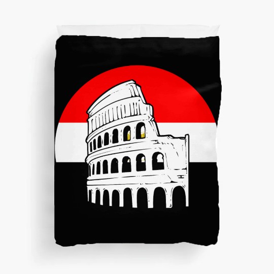 Rome Colosseum Sunset Event Coordinator Duvet Covers