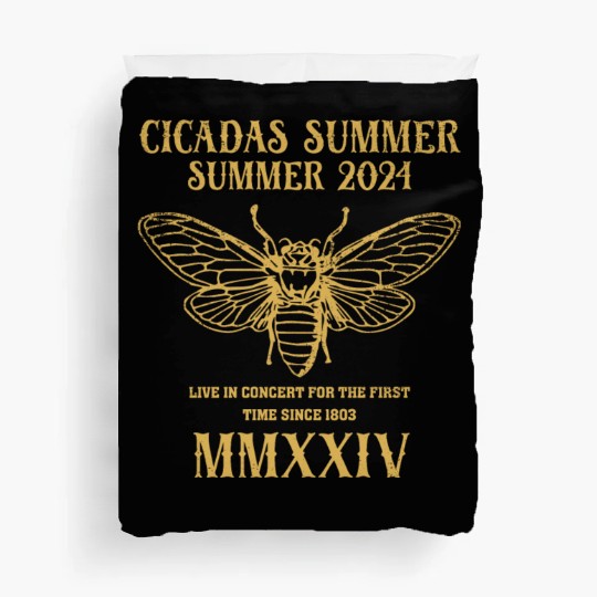 CICADAS SUMMER SUMMER 2024 Front Duvet Covers