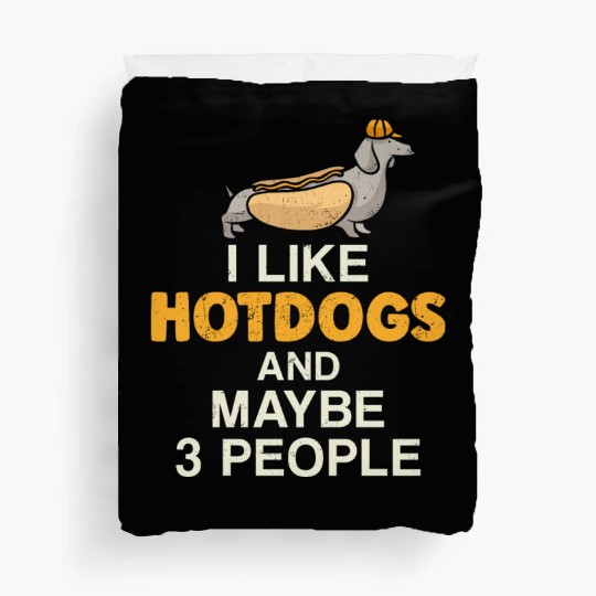 Hot Dog Adult I Like Hot Dogs And Duvet Covers